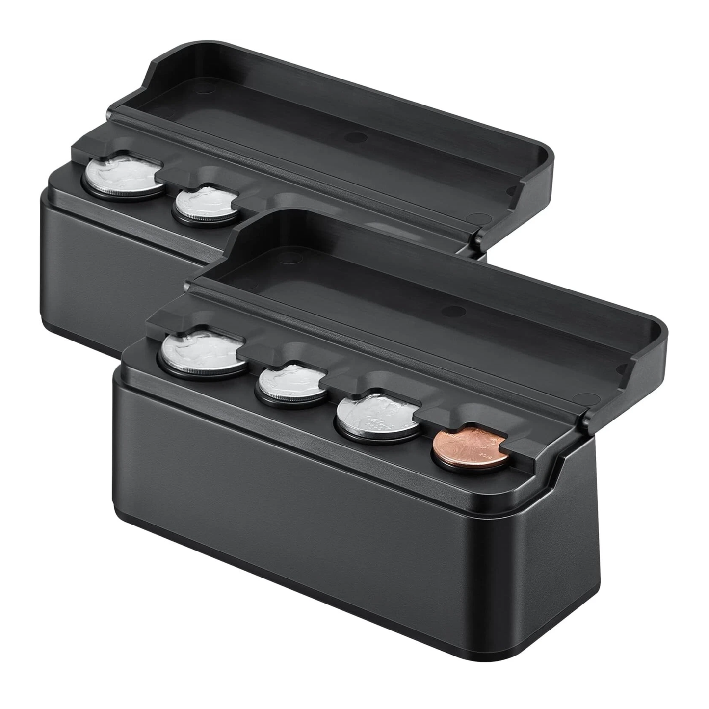 Portable Car Coin Holders (2ct)