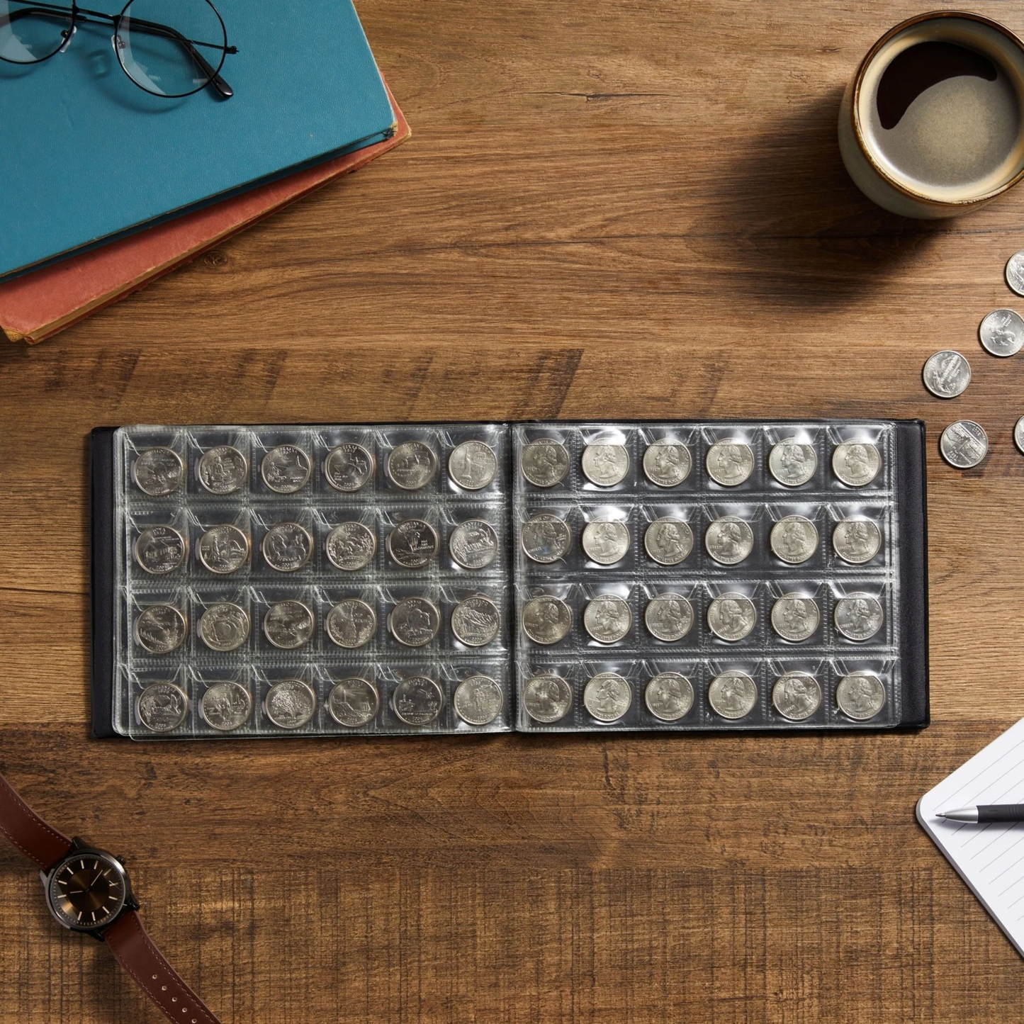 Coin Collection Album Holder (Fits 240)