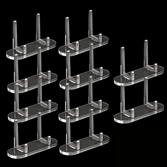 Graded Card Slab Display Stands (10ct)