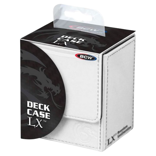 BCW Deck Case LX White