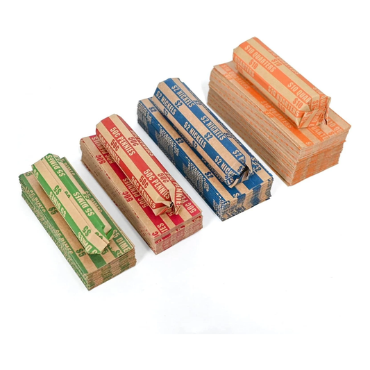 Assorted Coin Roll Wrappers (400ct)