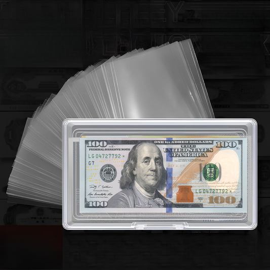 Money Sleeves with Box (100ct)